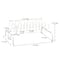 Household Essentials White 9-Pair Wire Shoe Rack